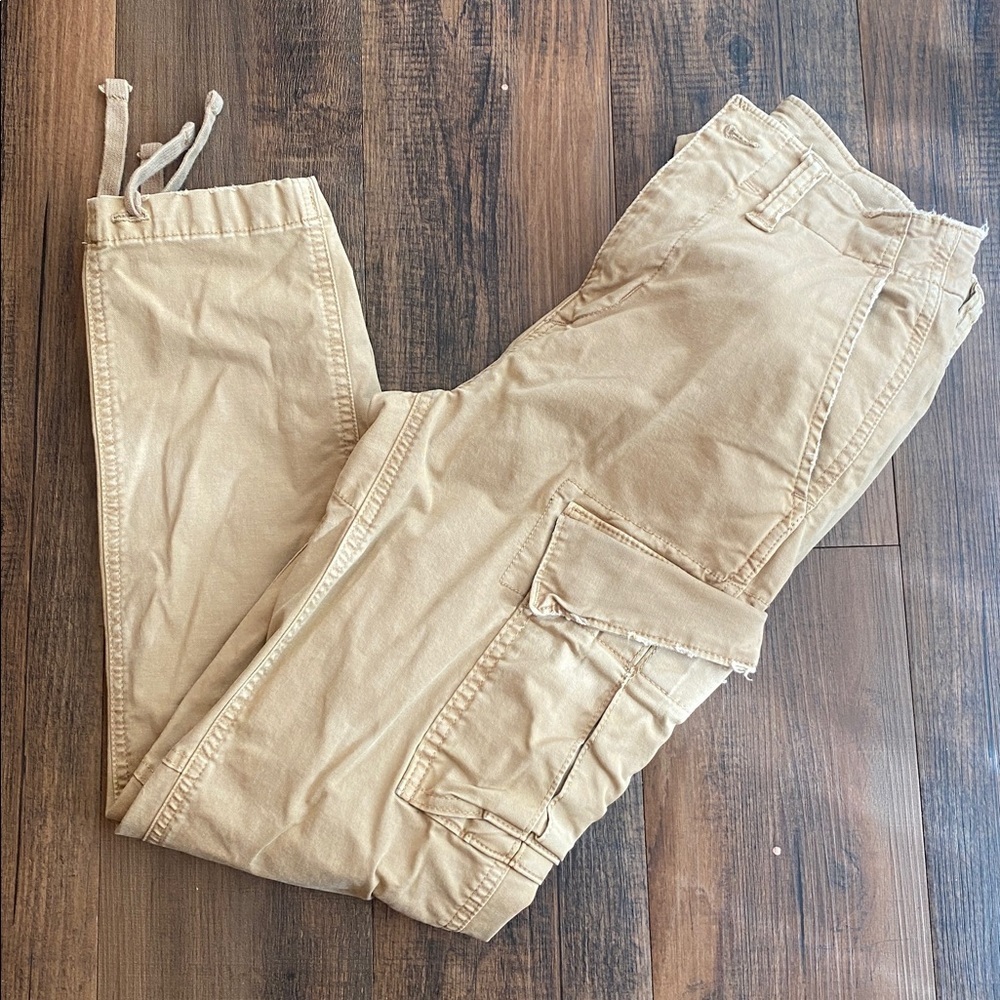 American Eagle Outfitters Beige Flex Pants